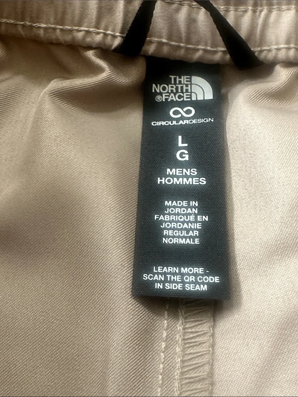 The North Face Men’s Large Water Shorts. Mushroom Grey Color. NWT’s.